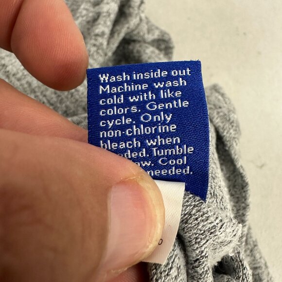 Apt 9 Womens Gray Knit V Neck Tunic Top XL Lightweight Long Sleeve Stretchy - Picture 5 of 5